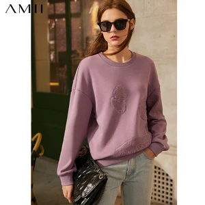 Толстовка Женская кружевная с круглым вырезом и длинным рукавом, зима 12030404