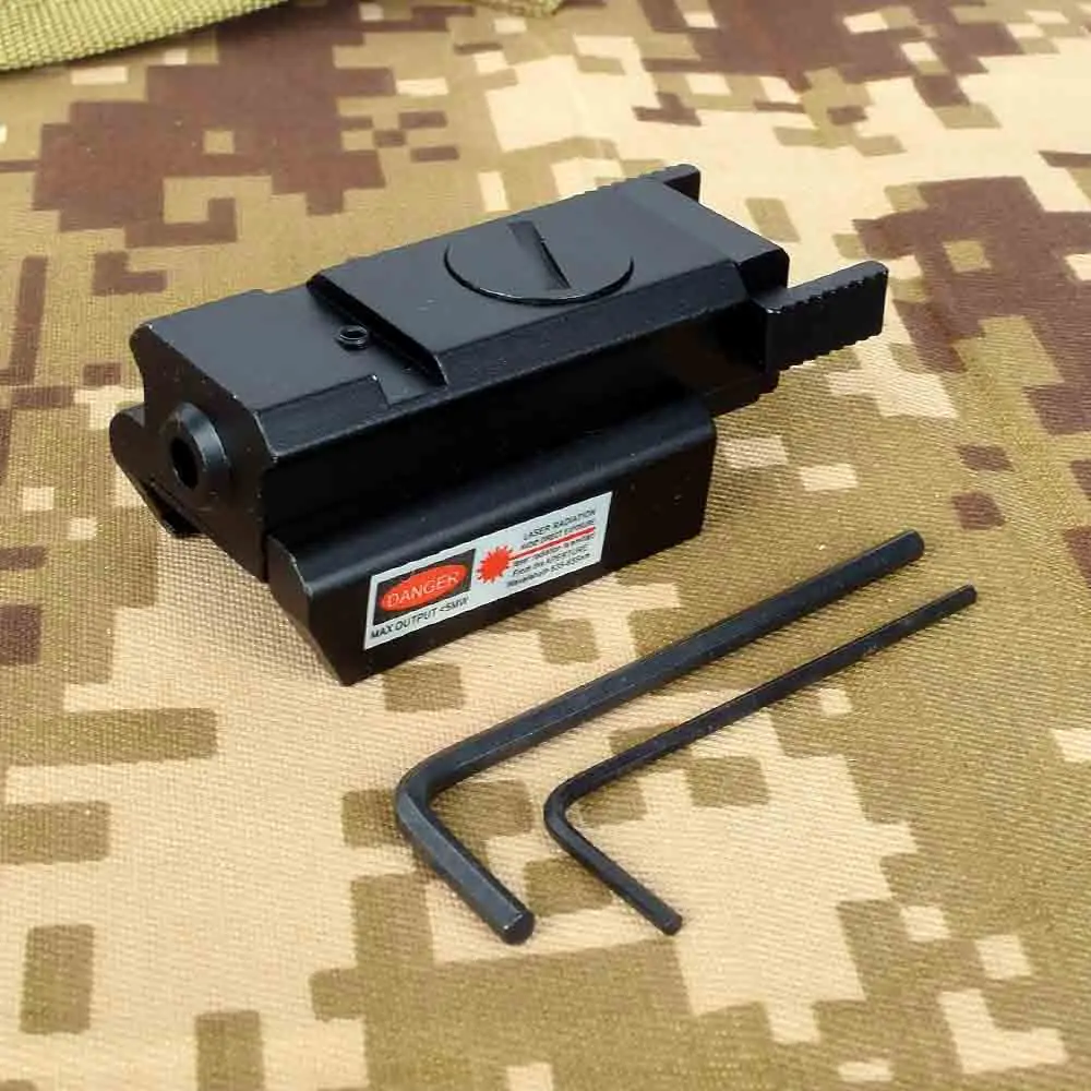 Лазерный прицел Компактный Тактический 1 мВт 20 мм | Спорт и развлечения