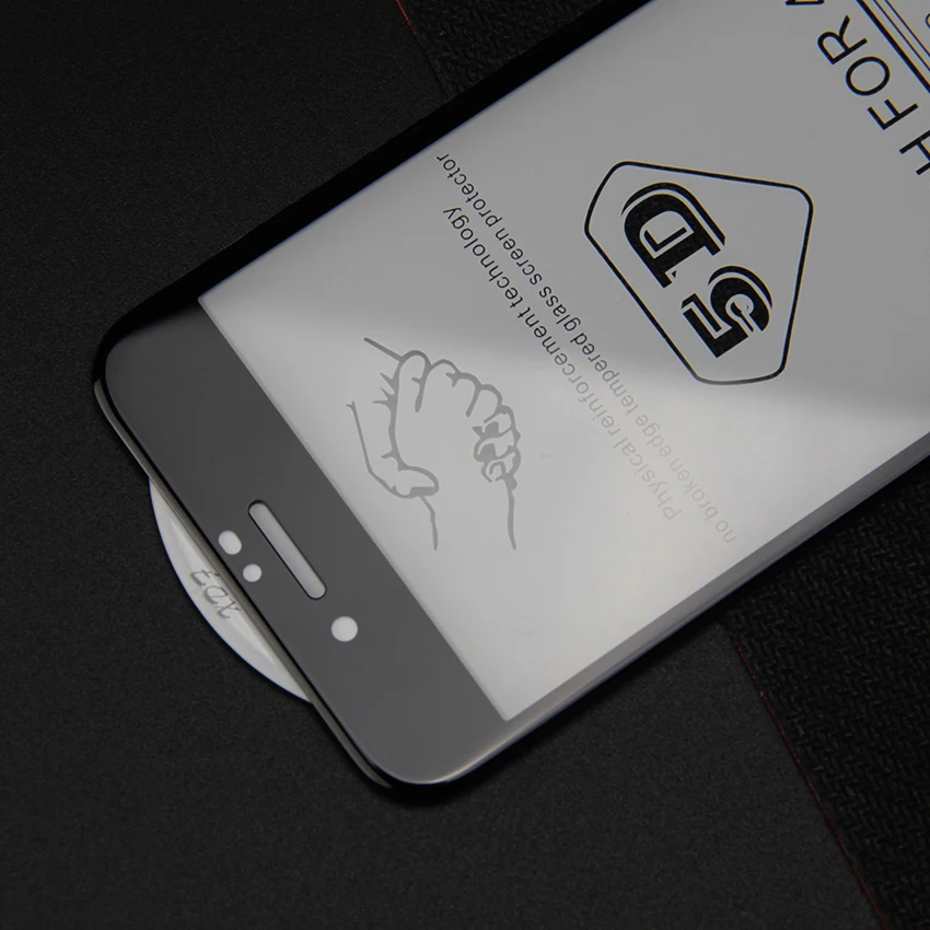 20 шт. 5D закаленное стекло для iPhone X Xs Max XR 7 8 Стекло 6s plus защитное 9H полное покрытие