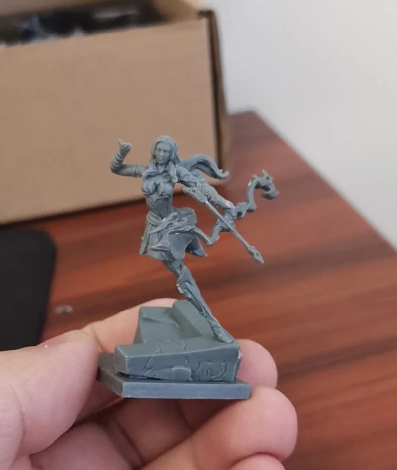 Персонаж из смолы модель для Лимбо: EternalWar 75MM|Настольные игры| |
