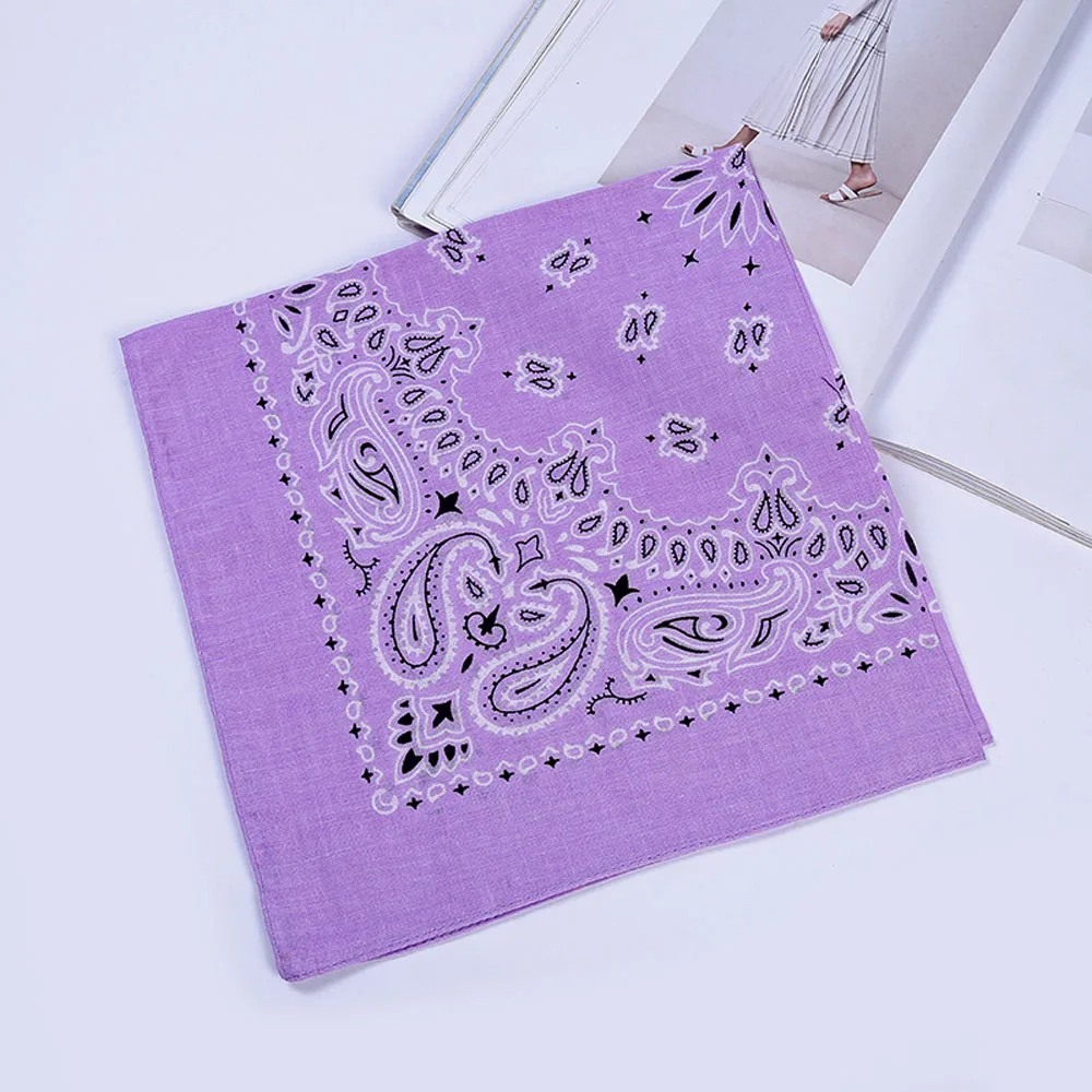 

Trendy Cotton Print Hip Hop Headscarf Outdoor Riding Camping Cycling Headband Wrist Cuff Scarf Headwear Hijabs Hair Accessories