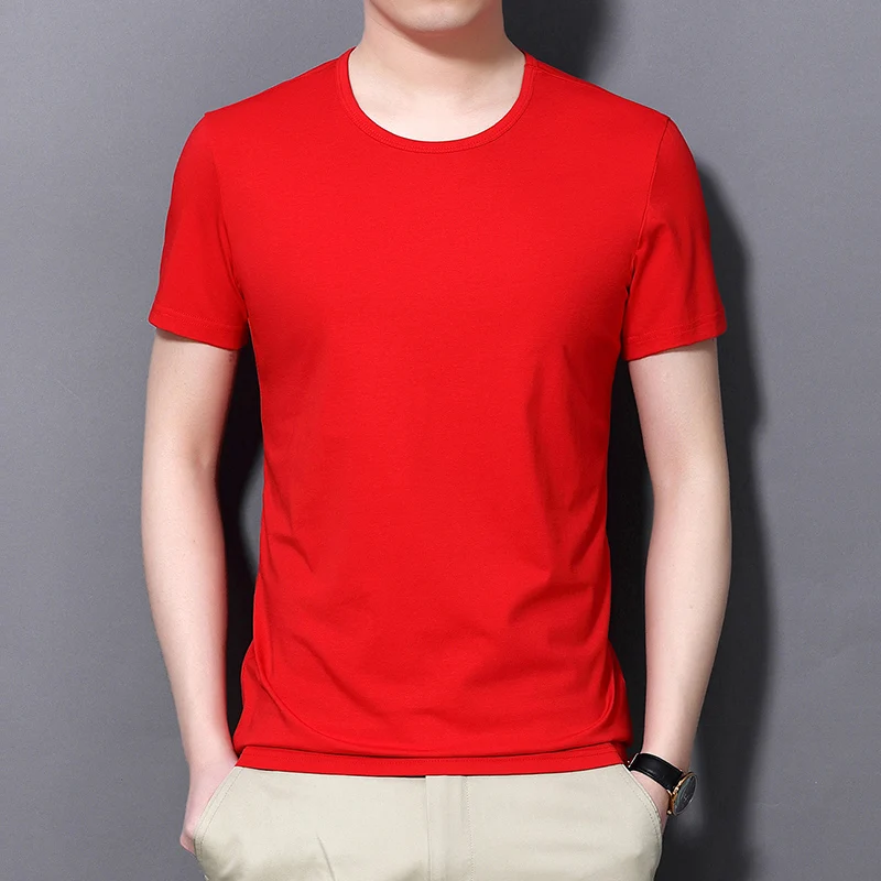 

2020 new summer tops tees Men Cotton Round neck short sleeve T-shirt jk005