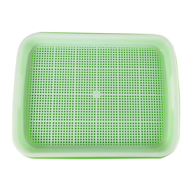 10 комплектов двухслойный поднос для прорастания семян | Дом и сад