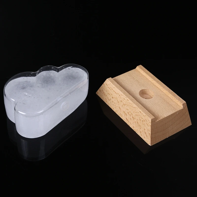 

New Hot Cloud Shape Storms Glass Crystal Weather Forecaster Bottle M17E