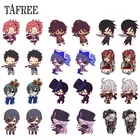 Серьги-клипсы TAFREE в японском стиле, термоусадочные ювелирные украшения для ушей из эпоксидной смолы в стиле аниме, черного Батлера