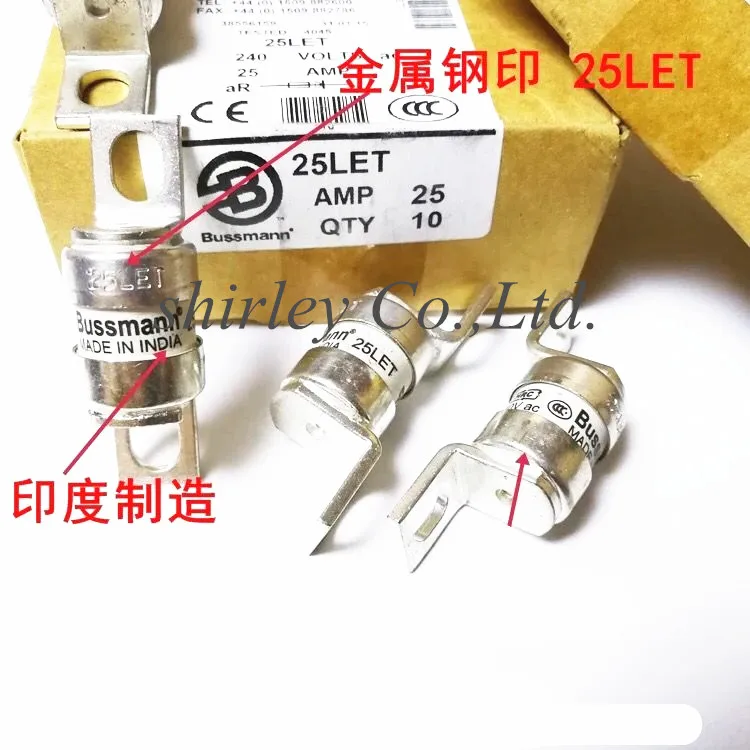 Бесплатная доставка 10 шт. 100% новый оригинальный предохранитель BS88:4 100LET 100A 125LET 125A