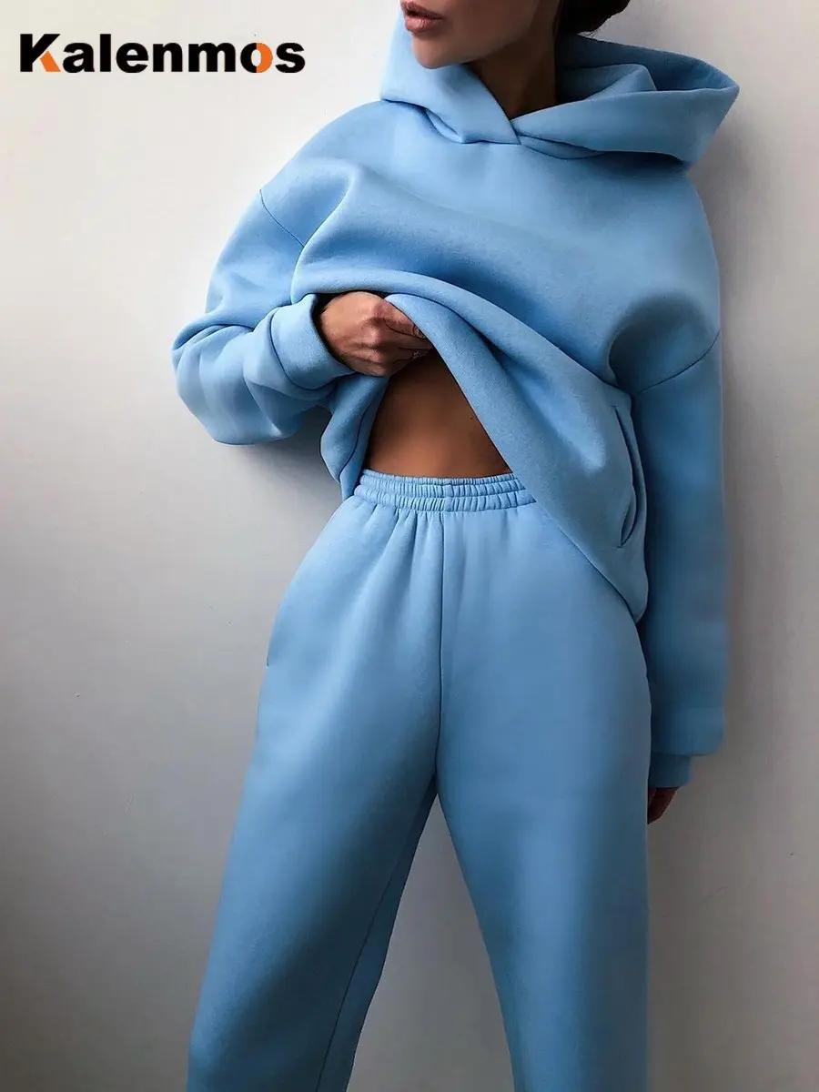 

Two Piece Set Tracksuit Women Spring Autumn Top Pants Sets Female Gym Joggers Suit Sports Wear Francais Tracksuits Streetwear