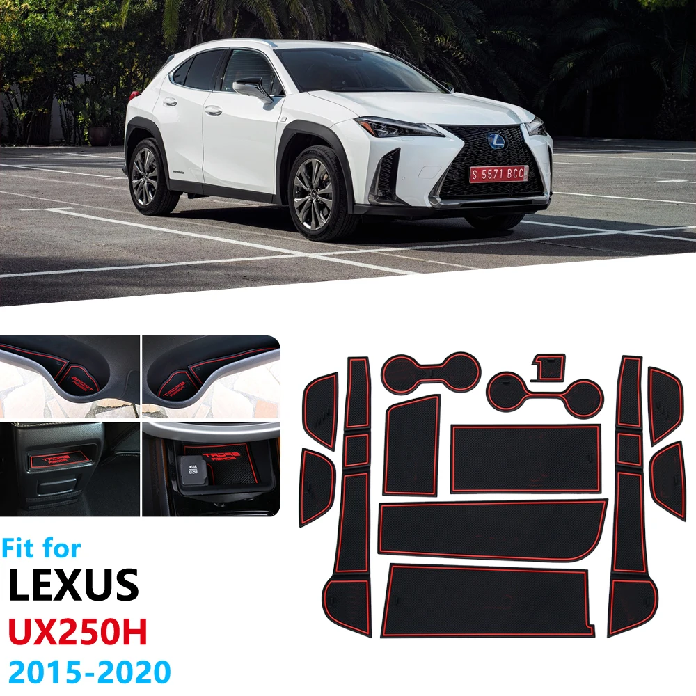 Противоскользящий резиновый коврик для подставки под дверь Lexus UX UX250h UX200 2019 2020