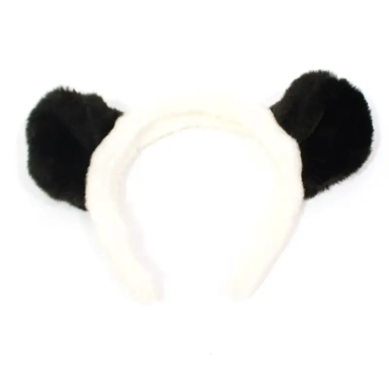 

Plush Kids Panda Party Costume Set Performance Props Headband Paws for Party