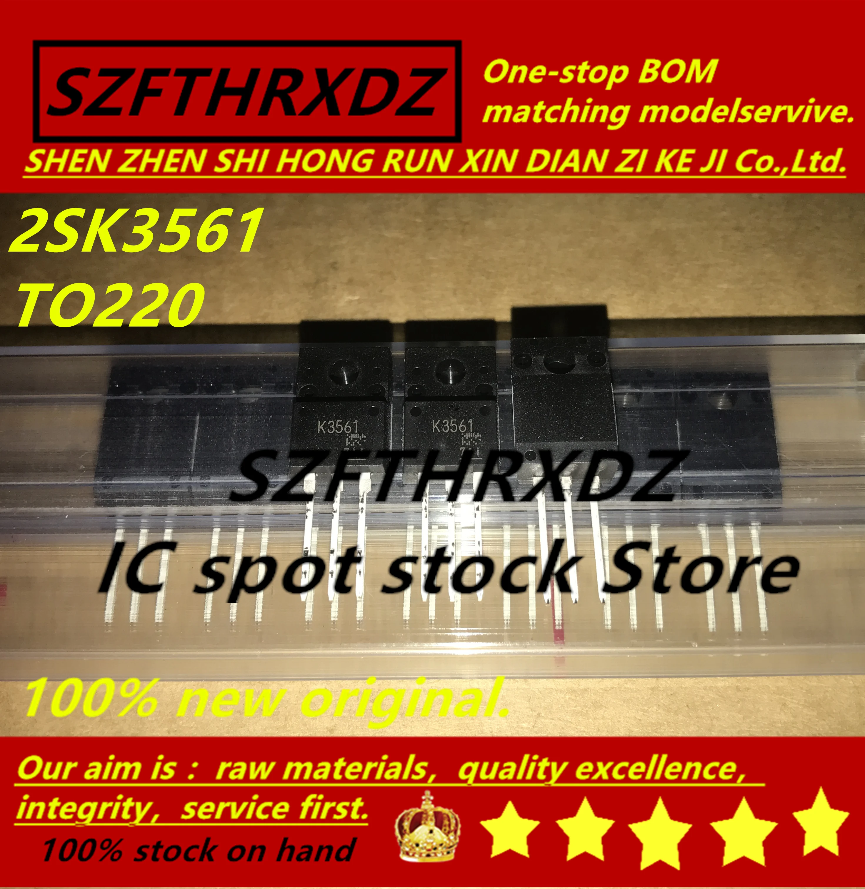 SZFTHRXDZ 100% Новый оригинальный (10 шт.) 2SK3561 K3561 2SK3555 K3555 2SK3564 K3564 2SK3534 K3534 2SK3532 K3532 2SK2662 K2662