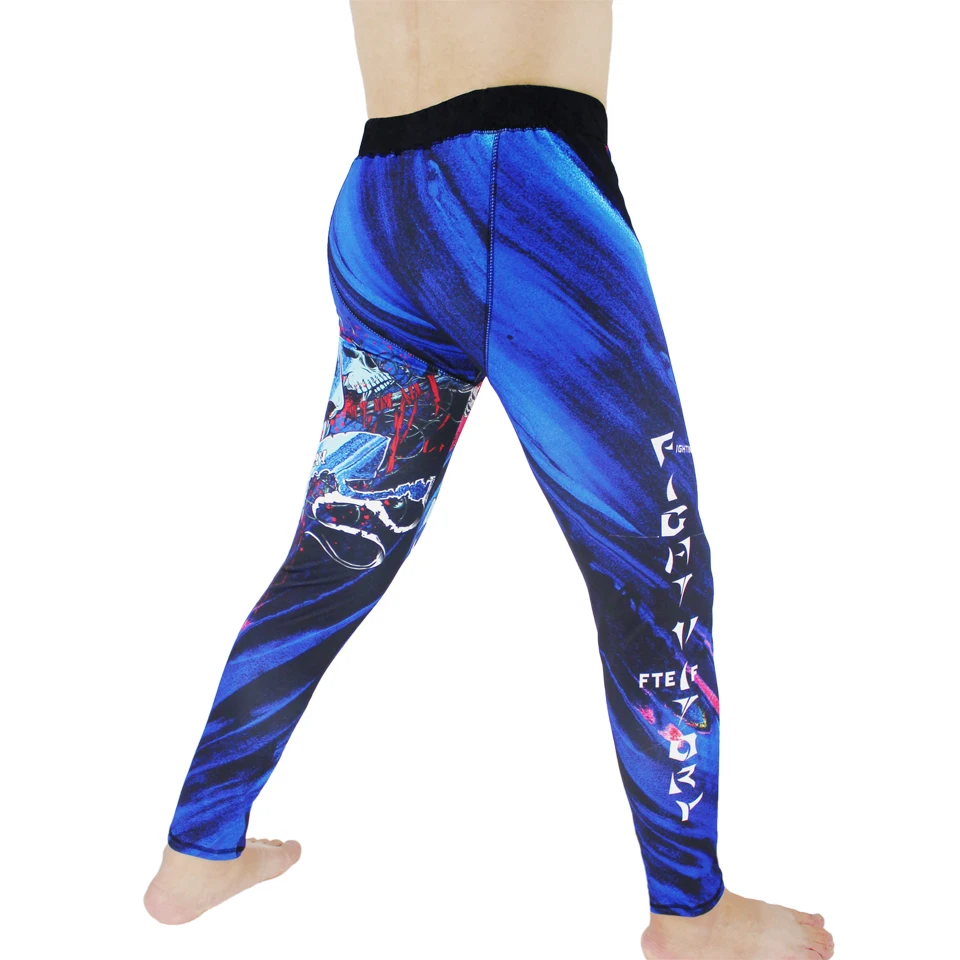 MMA с рисунком в виде мартышки спортивных тренировок Колготки Муай Тай Бокс одежда