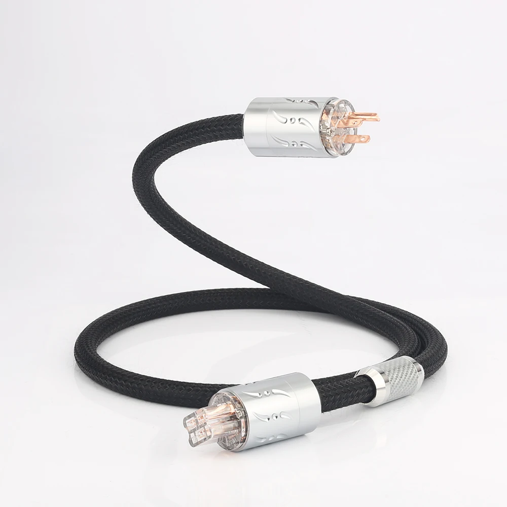 

Viborg VP1501 US Audiophile Power Cord Cable C19 Power Cable Pure copper 20A Amp IEC 100% Pure Copper
