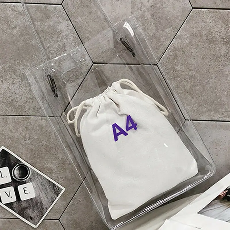 Women Jelly Candy Clear Transparent Handbag Wallet Tote Shoulder Bags Beach Bag | Багаж и сумки