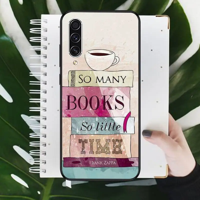 

Books Pile Library Reading Phone Case For Samsung Galaxy M10 20 30 A 40 50 70 71 6S A2 A6 A9 2018 J7 CORE PLUS STAR S10 5G C8