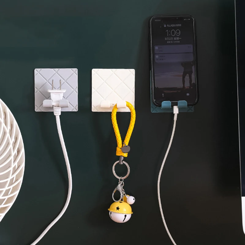 2 шт./компл. Настенный Складной Мощность штекер крюк для хранения влагостойкий