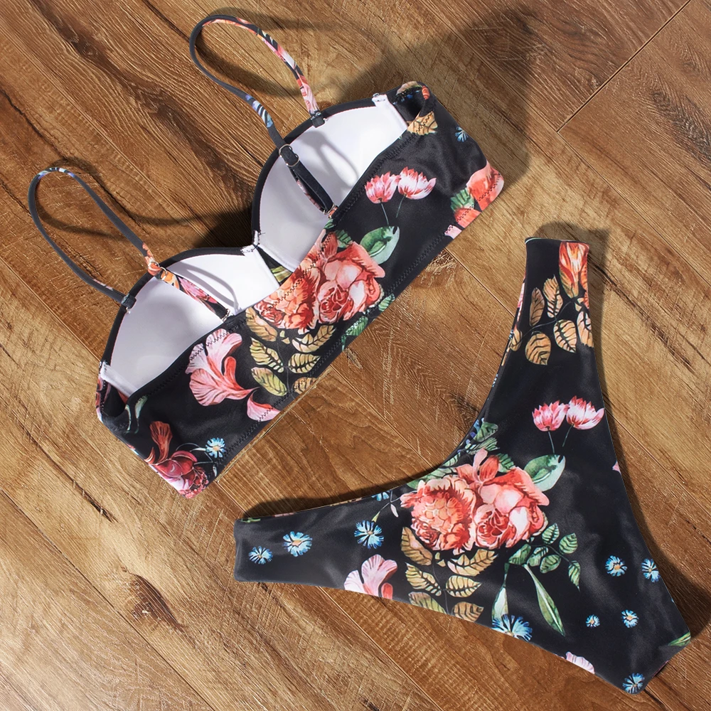 Сексуальное бикини женский купальник 2020 бразильские стринги хит бандо набор