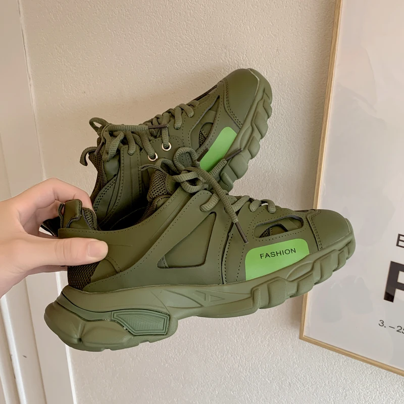 

2021 Fashion Autumn Sneakers Women Platfrom Shoes New Breathable Leisure Walking Shoes for Women Sneakers Vulcanized Shoe