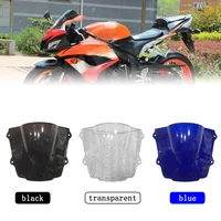 1pc for honda cbr600rr f5 2013 15 motorcycle double bubble windshield fairing spoiler windscreen motorcycle styling accessories
