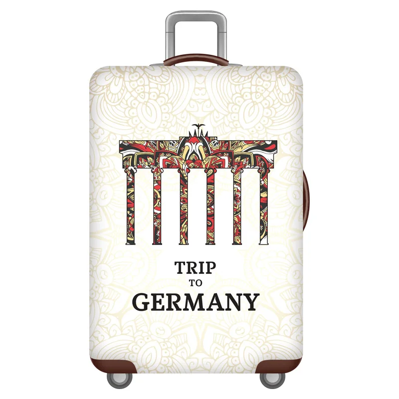 10 Luggage Box Elastic Protective Cover Travel Accessories For Travel Trolley Dust Cover 18-32 inch Thicken Luggage Protective Cove - Цвет: 10