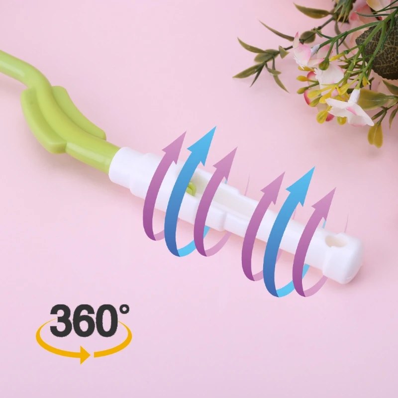 

Rainbow 360 Rotation Silicon Baby Milk Feeding Bottle Brush Nipple Cleaning Tool Q1FE