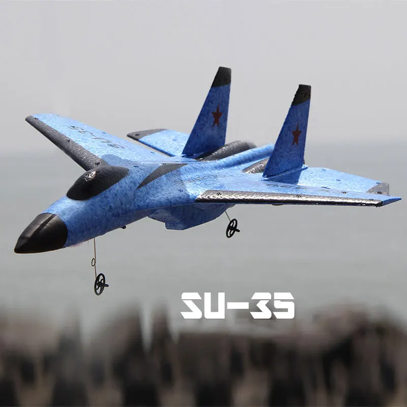 F16 su-35 2 4 ГГц RC беспилотный самолет планер самолета дистанционный пульт игрушки