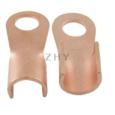 10 шт. Кабельные соединители медные проходящие через припаечное ушко