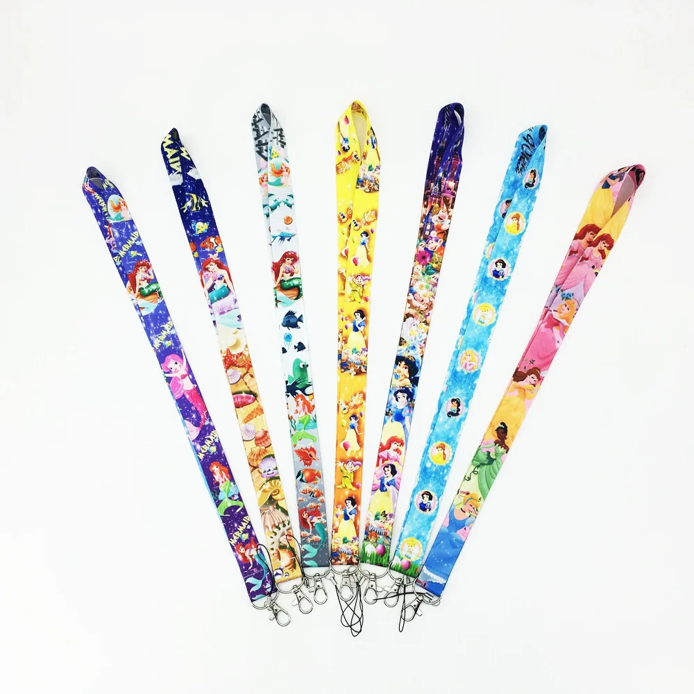 Классический ремешок русалки из мультфильма на шею веревка для сотового