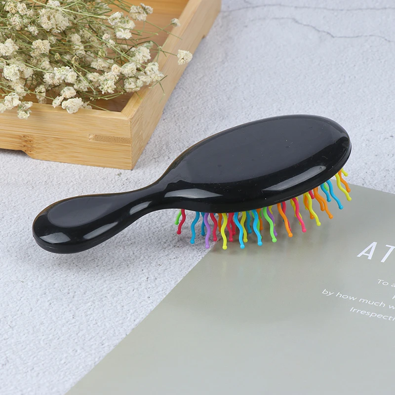 1 шт. Детские волосы расческа карамельного цвета пластиковые щетка ребенок