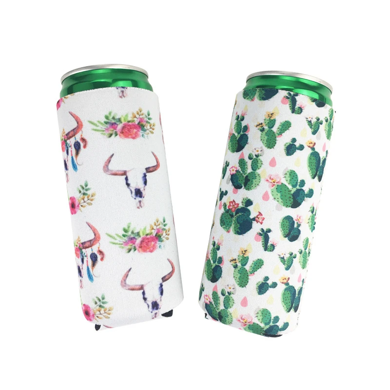 10 шт. креативный неопреновый охлаждающий рукав для 330 мл тонкий держатель банки с