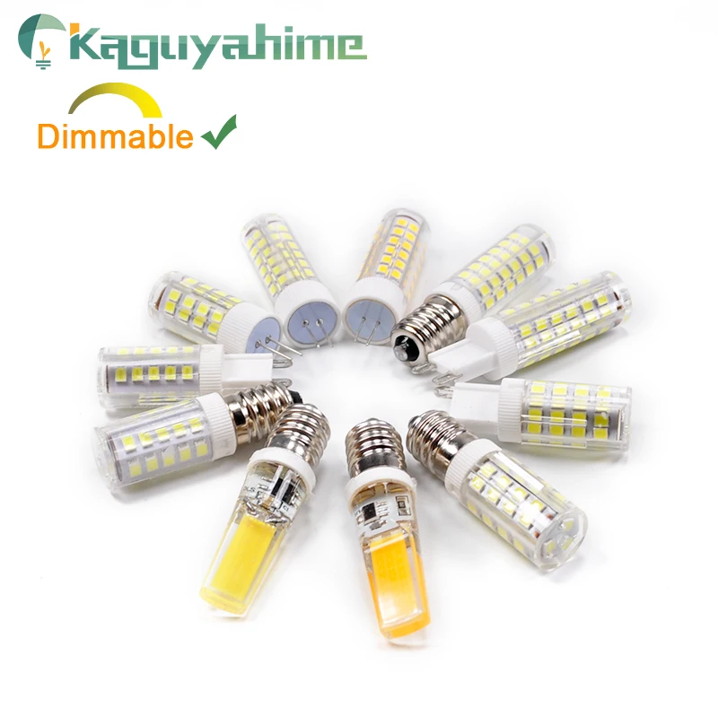 

Kaguyahime LED Ceramic G9 G4 E14 LED Bulb 220V Dimmable Lamp 3w 5w 7W 9W G4 G9 Bulb Replace Halogen Light For Chandelier