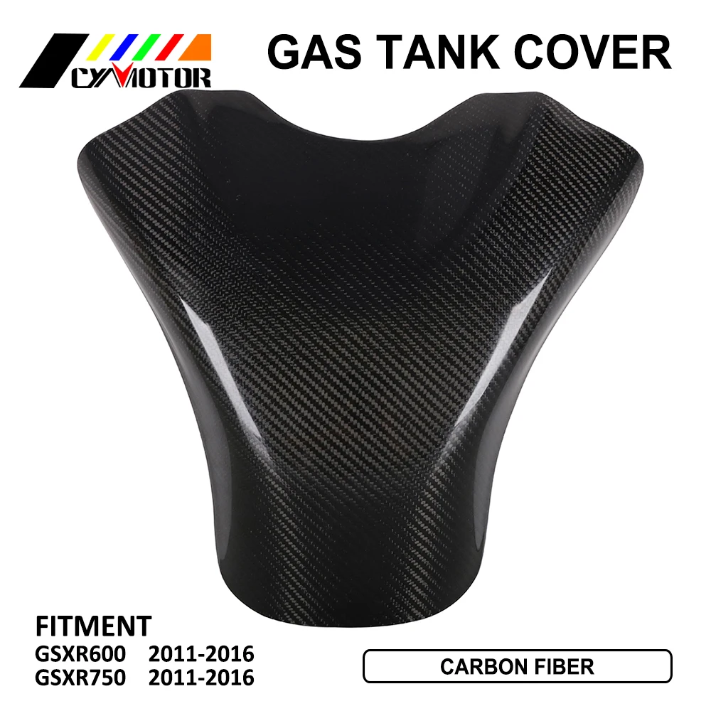 Аксессуары для мотоциклов Защитная крышка из углеродного волокна бензобака SUZUKI