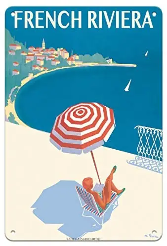 

Французский Ривьера-Лазурный берег Франция Бернар виллемот с.-металлический знак