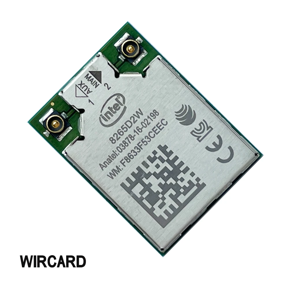Беспроводная карта для Intel 8265D2W 8265NGW Wi-Fi-карта BT4.2 802.11ac 2 4G/5G