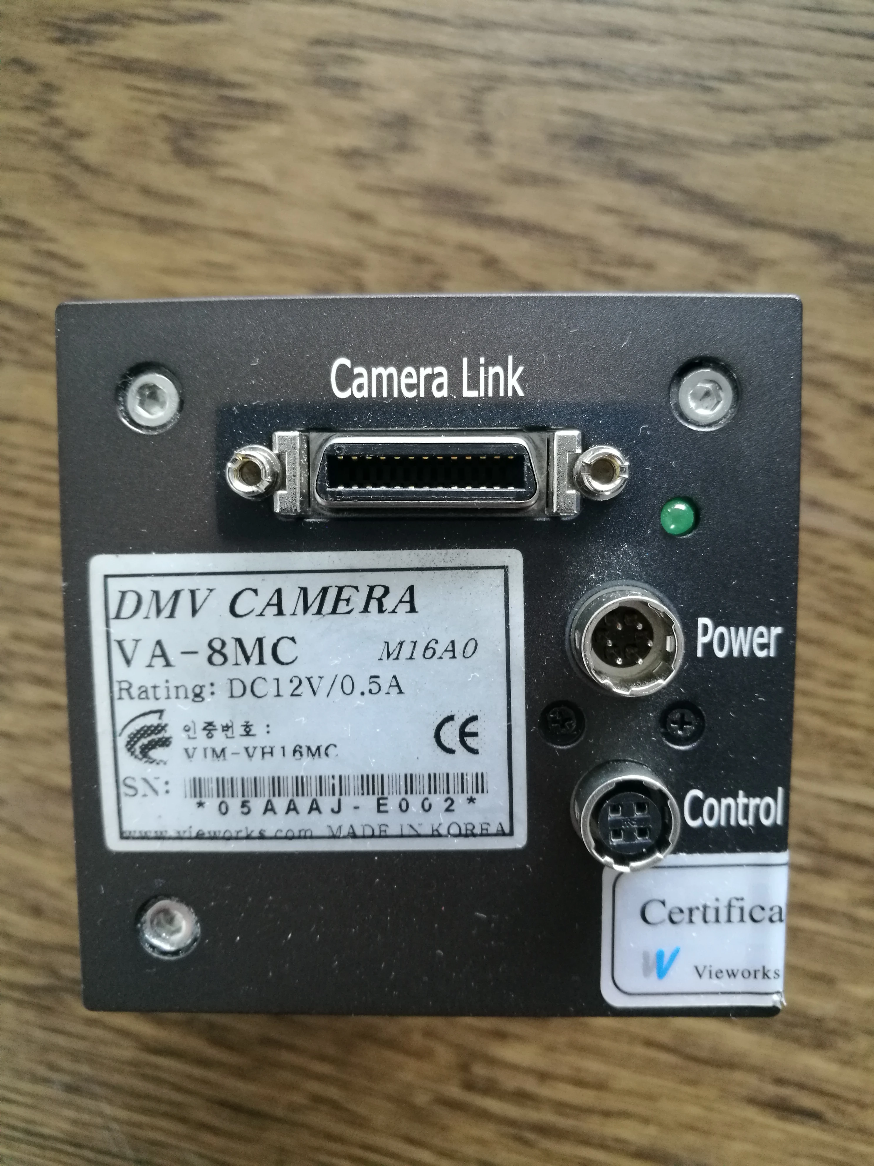 

Vieworks DMV CAMERA VA-8MC M16A0 (гарантия качества и цена договорная)