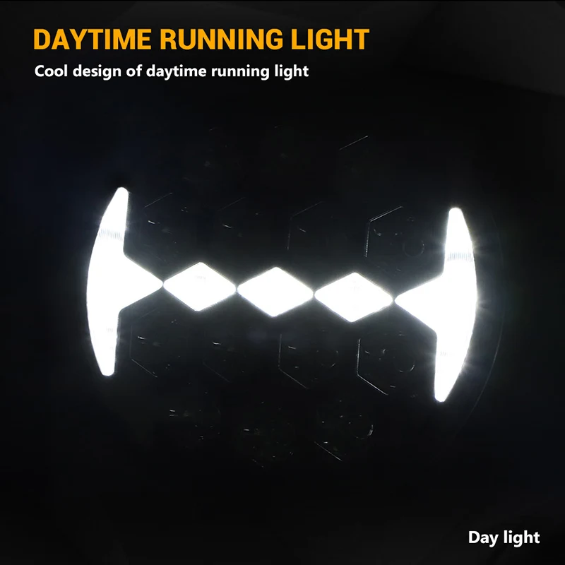 Светодиодные рабочие лампы 2 шт. 9 дюймов фары дальнего света 6000K точечный луч