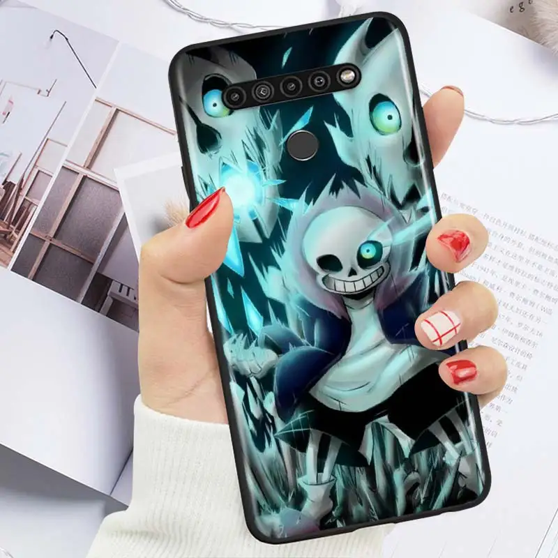 

Hot Undertale Sans For LG K92 K42 K22 K71 K61 K51S K41S K30 K20 2019 Q60 V60 V50 S V40 V30 G8S G8 X ThinQ Phone Case