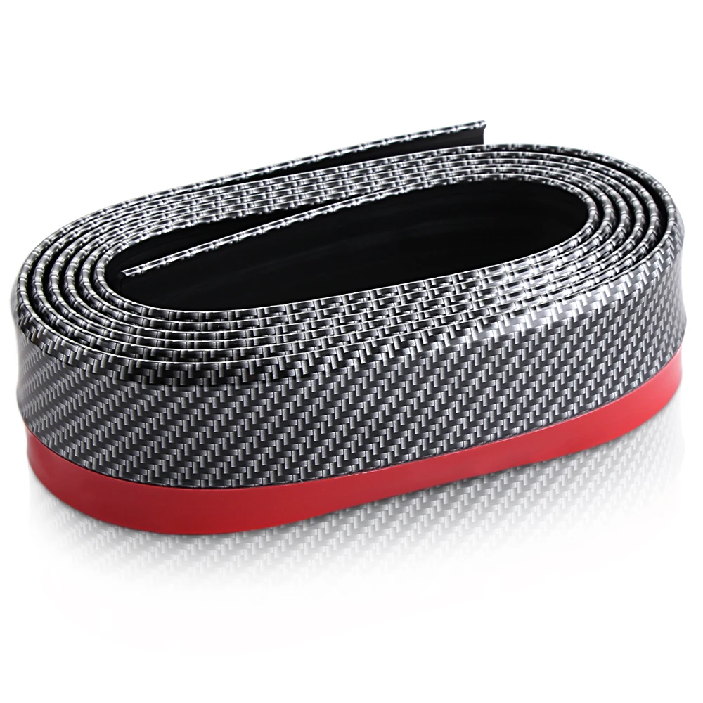 Передняя боковая юбка для автомобиля из углеродного волокна отделка кузова