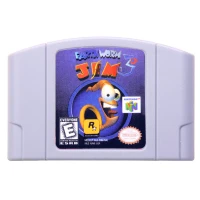 Earthworm Jim 3D 64 бит карточная игра Action-Adventure игры 1 видео игровая консоль карты Английская литература американской версии для nintendo - Цвет: Earthworm Jim 3D