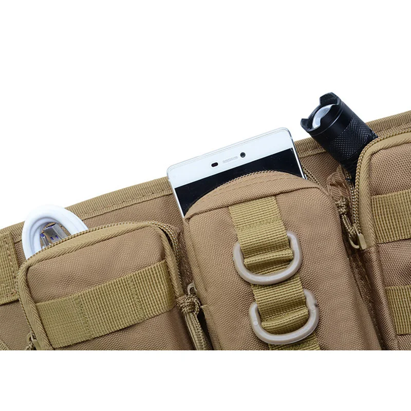 Водонепроницаемая тактическая поясная сумка D из ткани Оксфорд военная для