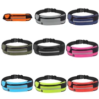 Waterproof Running Waist Bag Canvas Sports Jogging Portable Outdoor Phone Holder Belt Bag Women Men Fitness Sport Accessories