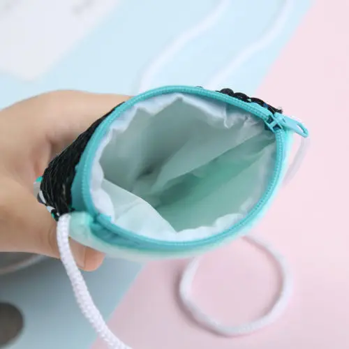 Женский кошелек с блестками и хвостом русалки сумки через плечо для девушек