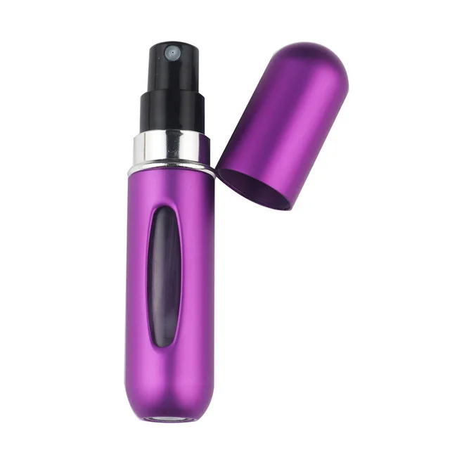 Fashion Mini Refillable Perfume Bottle Canned Air Spray Bottom Pump Perfume Atomization for Travel 5ml Travel needs