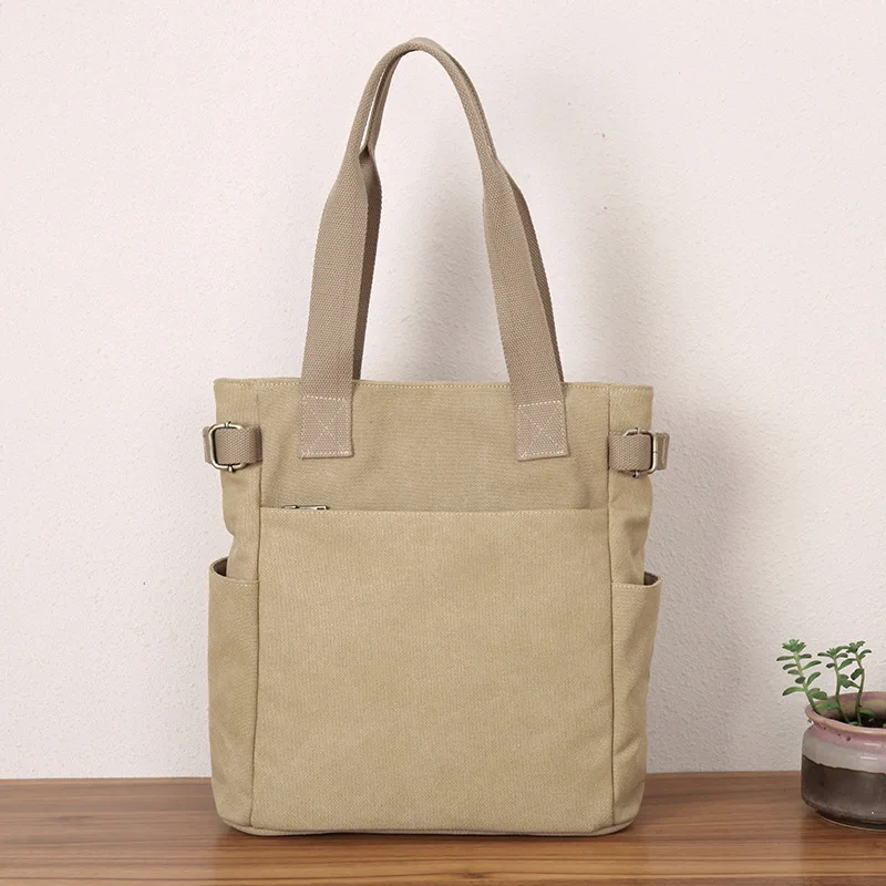 

2021 new canvas bag women's one shoulder handbag canvas bag Japanese retro bag