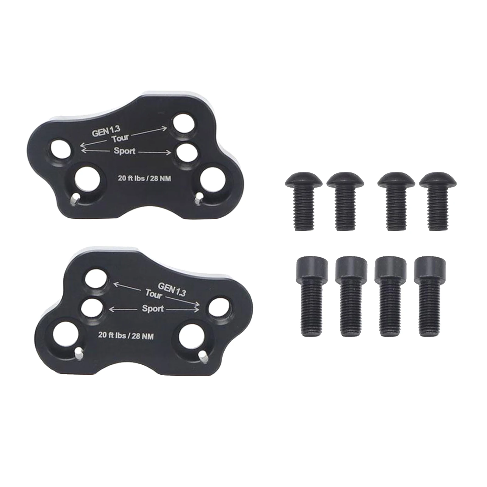 

2pcs Motorcycle Handlebar Riser with Screws For HONDA Goldwing GL1800 2018