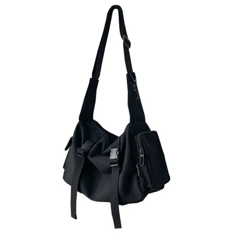 

Canvas Work Messenger Bag Ladies Large Capacity Shoulder Bag Women's Versatile Large Capacity Diagonal Cross