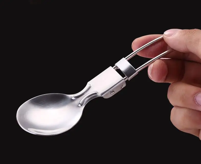 1 шт. Новый Открытый Кемпинг Пеший Туризм Нержавеющая сталь металлическая вилка