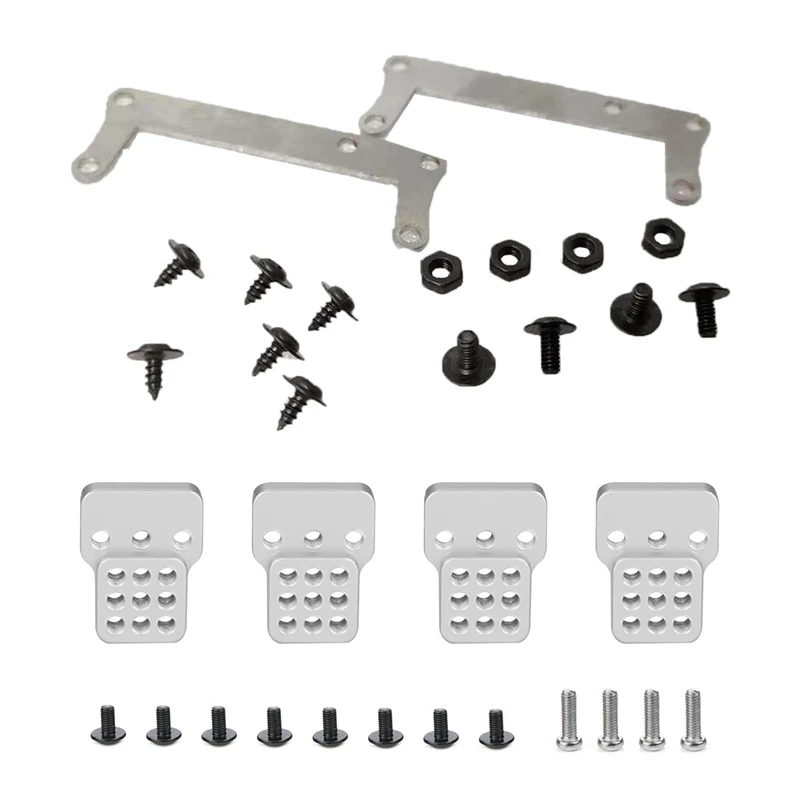 

For MN 1:12 D90 D91 Double Speed Wave Box Metal Raising Bracket & Metal Adjustable Shock Absorber Bracket Extender Seat