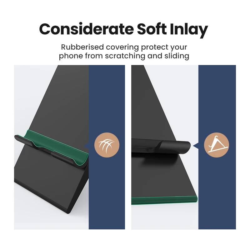 ugreen desk phone holder stand cell phone dock stand for samsung galaxy s20 iphone xs x adjustable foldable mobile phone holder free global shipping