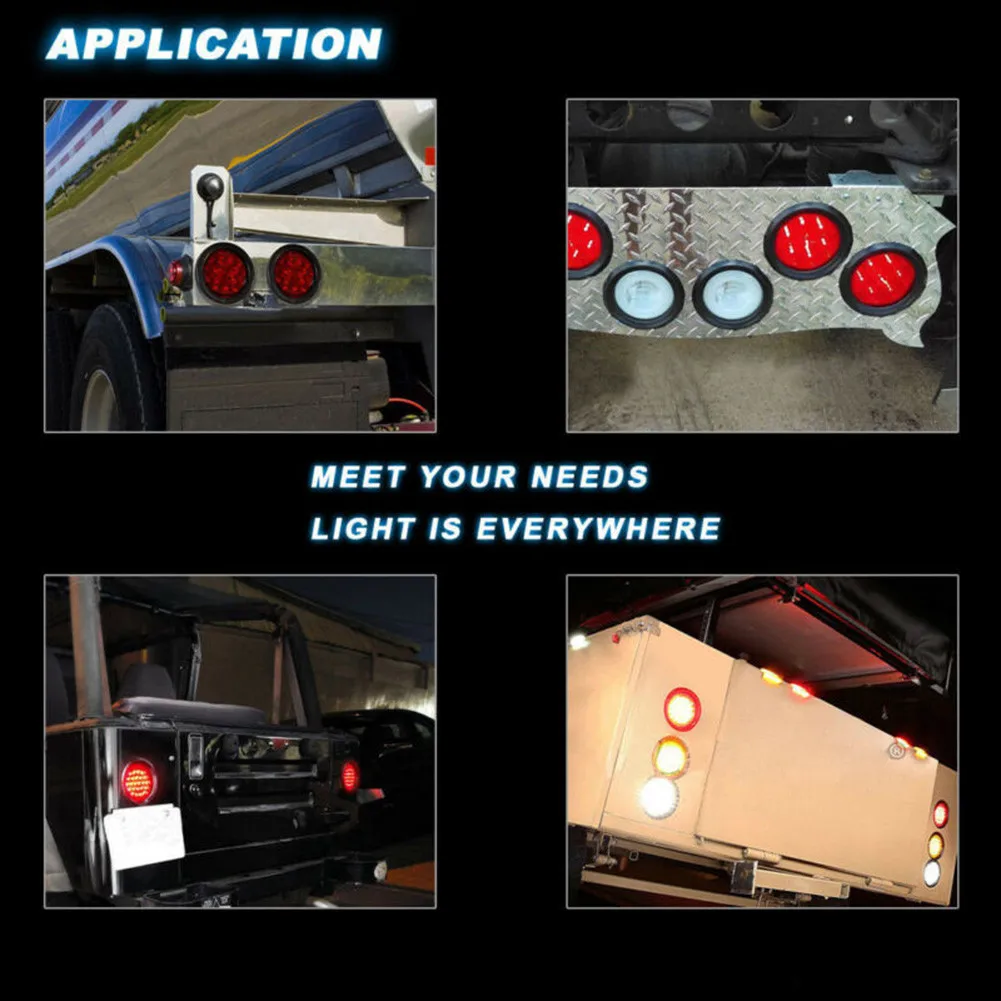 

Lamp Tail Turn Signal Light Signal light Tail Tractor Trailer Truck Turn Vehicle light Warning light 2pcs