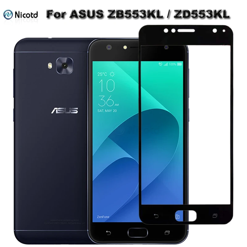 Закаленное стекло для ASUS Zenfone 4 Selfie ZB553KL Защита экрана Asus ZD553KL полное защитное |